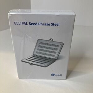 ELLIPAL Seed Phrase Steel Ultimate Cryptocurrency Backup NIB